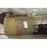 Roll of bronze fabric