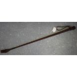 Leather riding crop