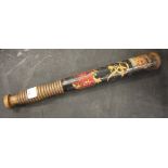 Victorian police truncheon with VR cipher