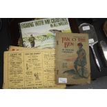 Fishing with M.R. Crabtree and two other books