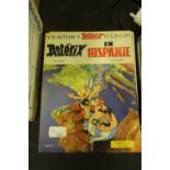 Goscinny & Uderzo - Six 1960's/70's Asterix volumes (some damage)