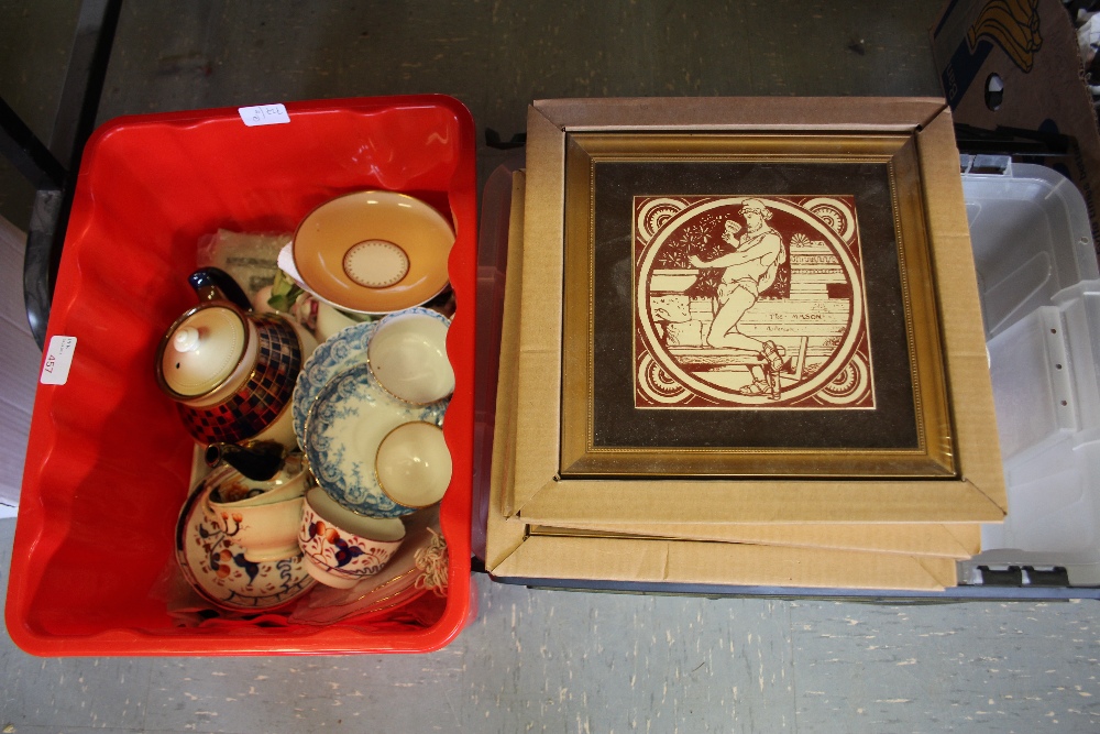 2 boxes of miscellaneous china etc