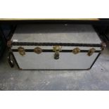 Vintage trunk and contents