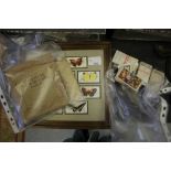 Wills 1930s cigarette cards, framed set, 3 albums, various part sets