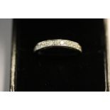 Diamond eternity ring white gold