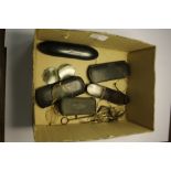 Box of spectacles and cases