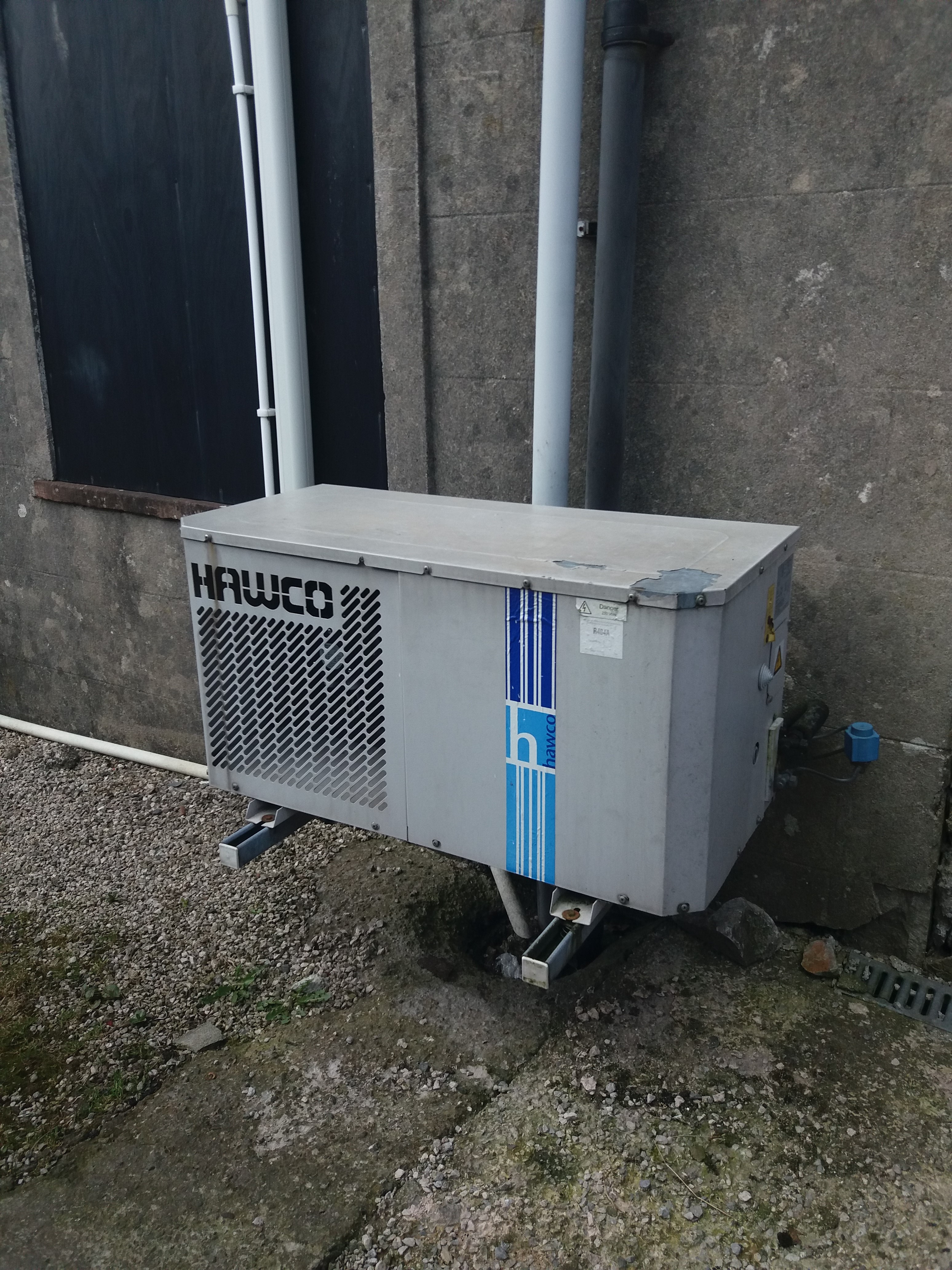 GR Scott cold room 1800mm x 1700mm x 2200mm h with Hawco refrigeration unit Mains hard-wired, - Image 2 of 4