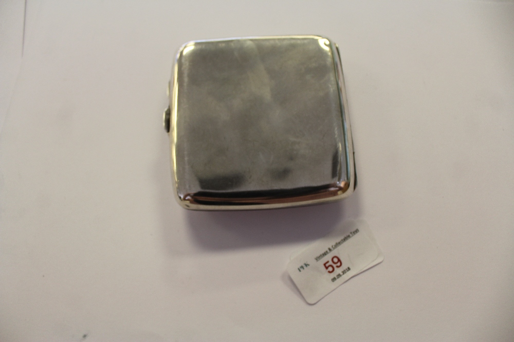 Silver cigarette case 99g - Image 3 of 3