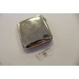 Silver cigarette case 99g