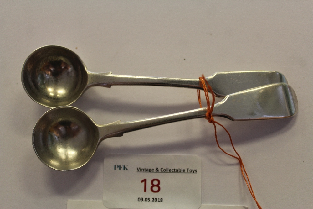Pair of Silver Preserve Ladles