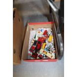 Box of Matchbox, Corgi Toy Cars etc