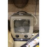 Vintage HMV fan heater