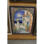 Italian scene signed Nicolay