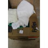 1 box of miscellaneous fabric