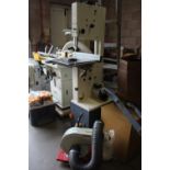 Axminster trade bandsaw AWESBS and extractor