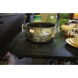 Large WMF plated 2 handled Secessionist planter