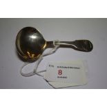 Georgian silver caddy spoon