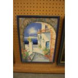 Italian scene signed Nicolay