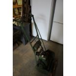 Two vintage Atco lawnmowers