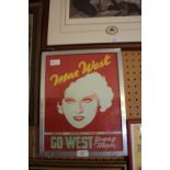 Mae West Framed Poster