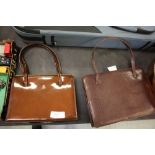 2 Leather Handbags