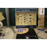 Table football game and Arbroath solitaire set