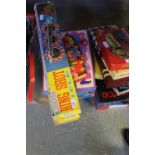 Selection of boxed toys