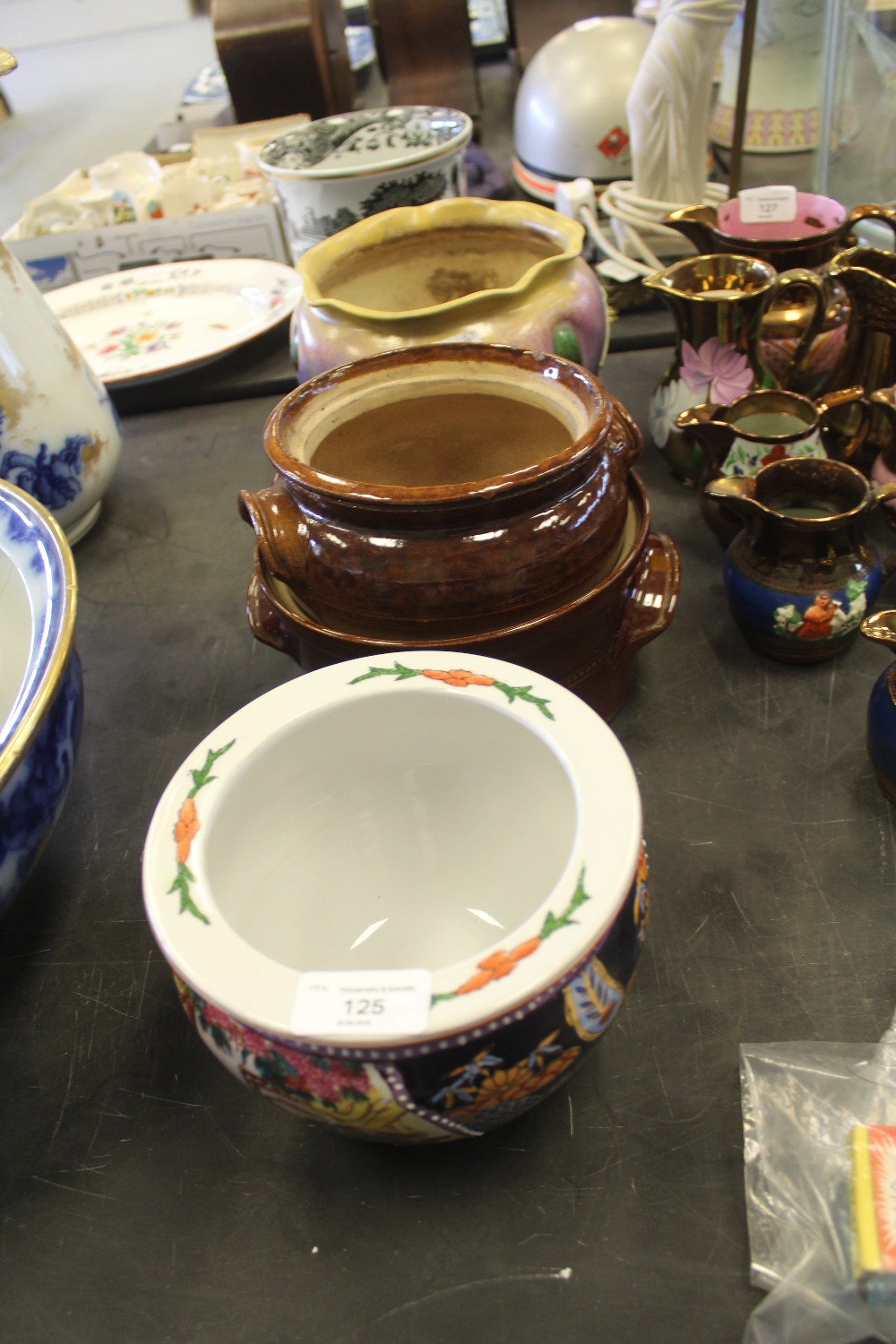 4 Pots/Vases, including Bretby