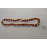 Agate Bead Necklace