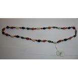 Hardstone Bead Necklace