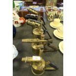 5 Brass Blow Lamps