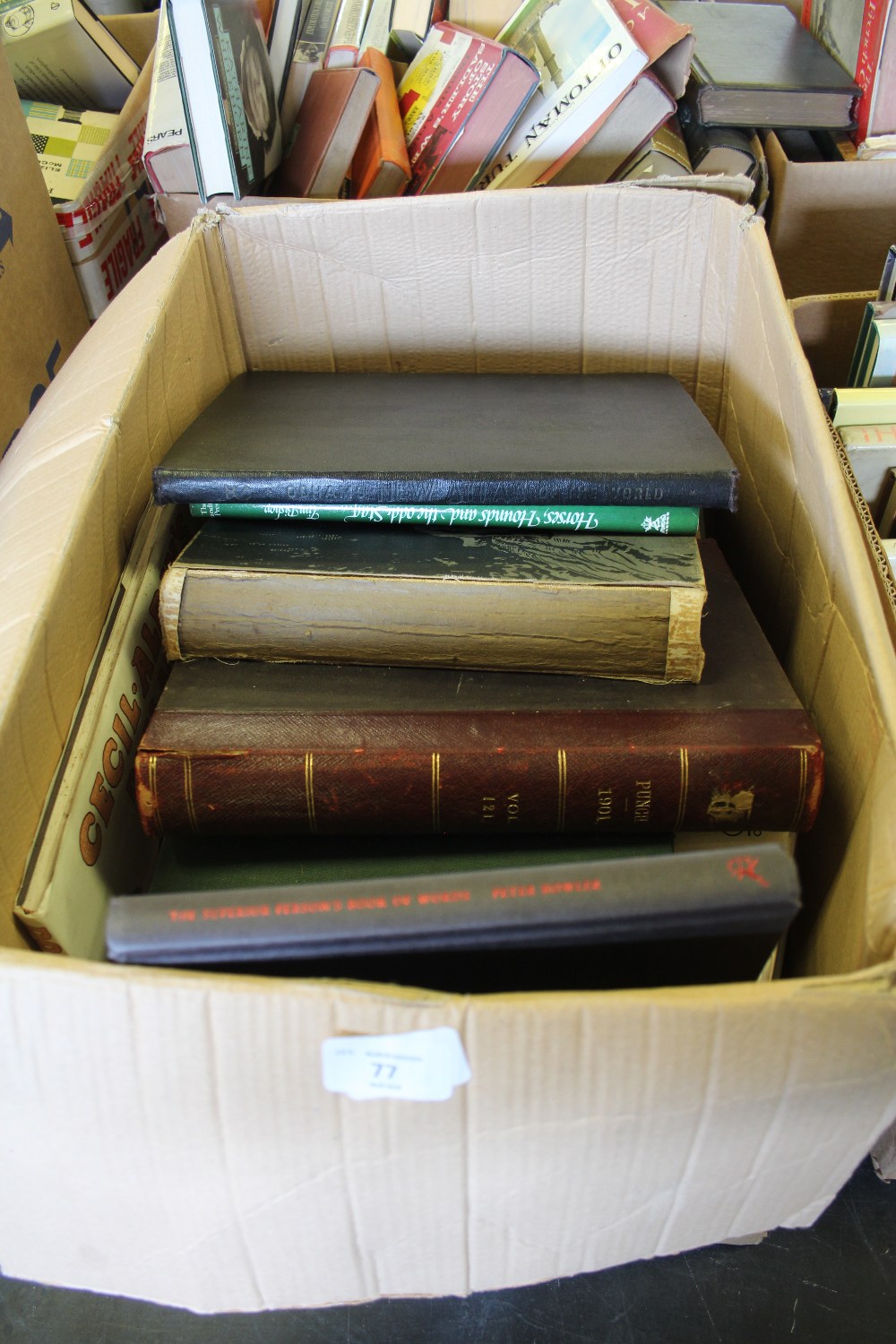 Box of Sporting Books