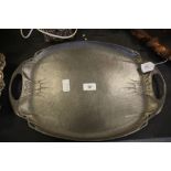 Holton English pewter tray