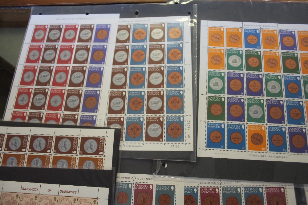 Various Sheets of Isle of Man & Guernsey stamps - Image 5 of 6