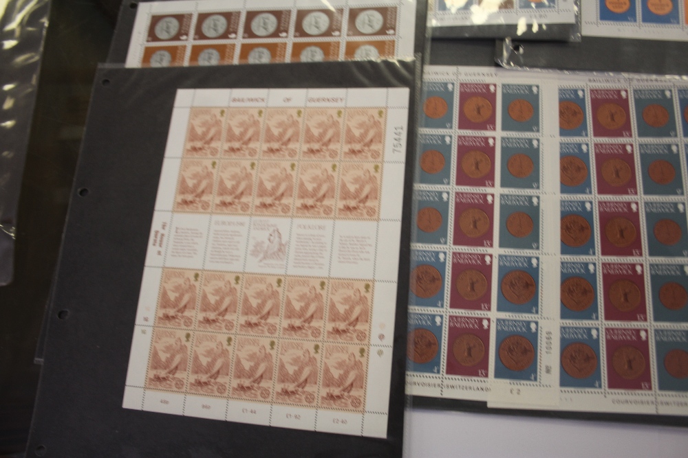 Various Sheets of Isle of Man & Guernsey stamps - Image 6 of 6