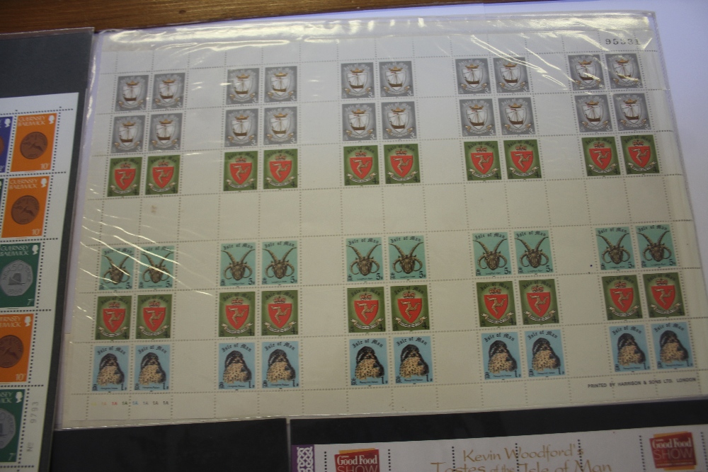 Various Sheets of Isle of Man & Guernsey stamps - Image 4 of 6