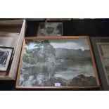 Abraham photograph of Derwentwater and photograph of Appleby