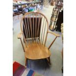 Large light Ercol rocker