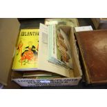 Box of local pamphlets, ephemera, dialect books etc