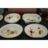 Royal Worcester Evesham kitchen wares