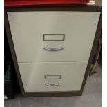 Beige/brown filing cabinet