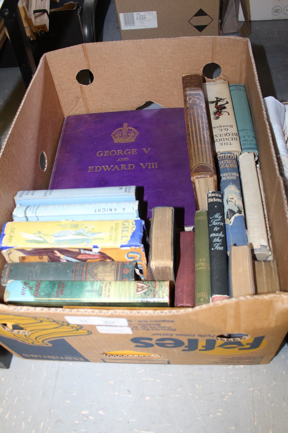 Box of mixed books