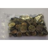 Approx. 50 Brass Army Buttons