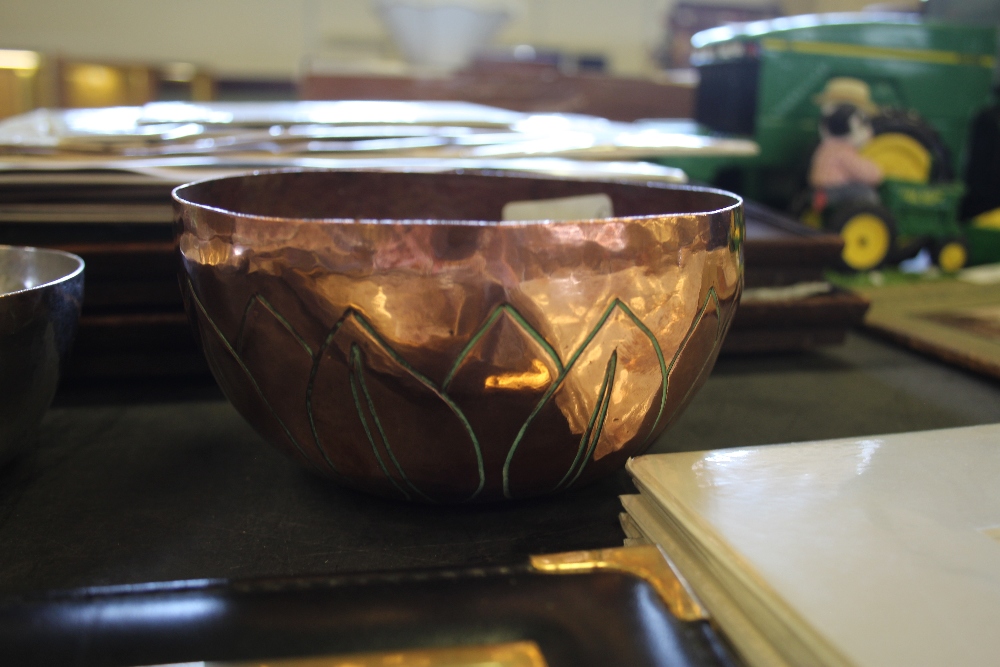 KSIA Copper Bowl & KSIA Silver Plates Copper Bowl - Image 7 of 7