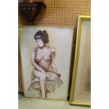 Oil - nude study - Peter Hay