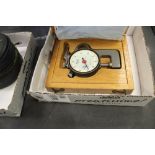 Boxed "Mercer" Measuring Dial Micrometer. Heavy Duty