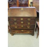 Mahogany bureau