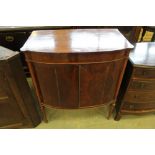 Mahogany drinks cabinet