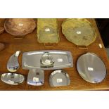 LRI staybrite cakestand and six other pieces