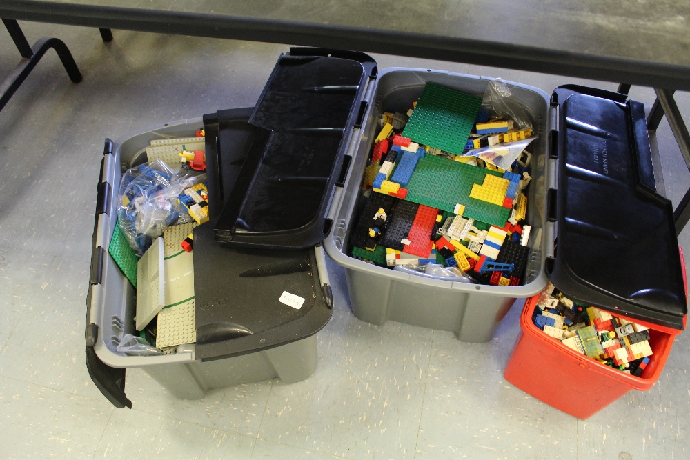Quantity of Lego (three boxes)